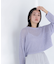 ラメメッシュニット