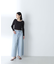 2wayレイヤードデザインニット