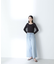 2wayレイヤードデザインニット