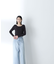 2wayレイヤードデザインニット