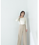 2wayレイヤードデザインニット