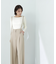 2wayレイヤードデザインニット