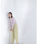 クルーネックラメニット