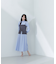 ビスチェレイヤードシャツワンピース