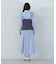 ビスチェレイヤードシャツワンピース