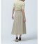 トレンチディテールフレアスカート