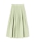 タックプリーツフレアスカート