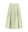 タックプリーツフレアスカート