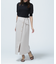 フラップポケットラップナロースカート