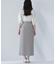フラップポケットラップナロースカート