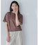 グロッシーシアーレイヤードTシャツ