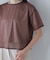 グロッシーシアーレイヤードTシャツ