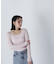 メランジシアーキャミレイヤードニット