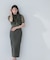 シャーリングシアーカーデセットワンピース