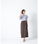 ナローリボンストレートスカート