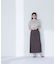 ハイネックシアーボリュームブラウス