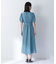 リネンライクベルテッドワンピース