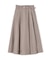 ベルテッドフレアスカート
