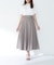 ベルテッドフレアスカート