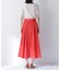 ワイドベルトタフタスカート