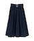 ワイドベルトタフタスカート