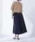 ワイドベルトタフタスカート