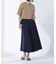 ワイドベルトタフタスカート