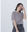 箔ロゴプリントTシャツ
