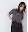 箔ロゴプリントTシャツ