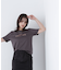 箔ロゴプリントTシャツ