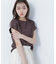 切替スリーブロゴTシャツ