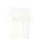 レタリングロゴTシャツ