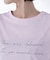 レタリングロゴTシャツ