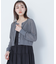 ラメメッシュカーディガン