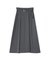 ハイウエスト切替フレアスカート