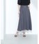 ハイウエスト切替フレアスカート