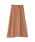 ハイウエスト切替フレアスカート