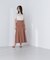 ハイウエスト切替フレアスカート