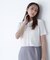 シルクブレンドカーディガン半袖