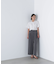フロントタックフレアスリーブブラウス