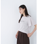 フレアスリーブロゴTシャツ