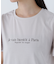フレアスリーブロゴTシャツ