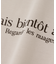フレアスリーブロゴTシャツ