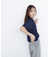 フレアスリーブロゴTシャツ
