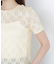カットレースTシャツ