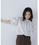 リネンライクサイドタイブラウス
