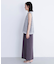 Vネックニットベスト＆ナローワンピース