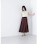 ラッフルショートスリーブブラウス　　　　　　　