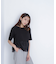 シフォンドッキングペプラムカットソー