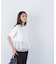 シフォンドッキングペプラムカットソー
